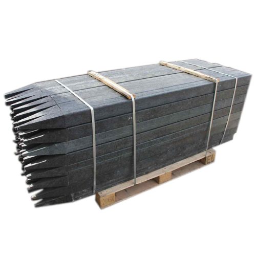 Oszlop műanyag regranulált szögletes 7 x 7 x 200 cm