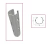 Column end metal galvanized AGRI POLI 72*70 mm, 2.0 mm v, 2.7 m