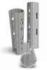 Column end metal galvanized AGRI POLI 72*70 mm, 2.0 mm v, 2.7 m