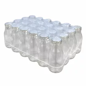 Saftflasche 250 ml farblos TO43 IMP 24Stk/Packung