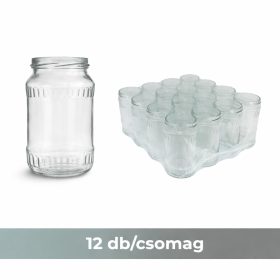 Sticla conserve 580 ml LIVIO IMP 12buc/pachet