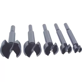   DEDRA Set de frezat lemn pentru curele, 15,20,25,30,35 mm (0781)