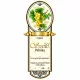 Label brandy Platinum small, White grape 10pcs/pack