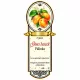 Etikett mit Schnaps Platin klein, Gönczi Pfirsich (10 Stk./Pack)