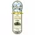 Label brandy Platinum small, Happy Holidays (Snowy stairs) 10 pcs/pack
