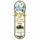 Label brandy Platinum small, Happy Holidays (Snowy stairs) 10 pcs/pack