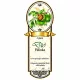 Label brandy Platinum small, Walnut 10 pcs/pack