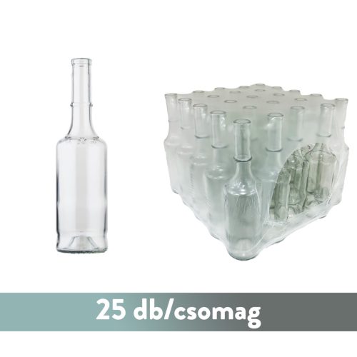 BP Bordói pálinkás színtelen dugós 0.35 liter MO (25db/csomag)