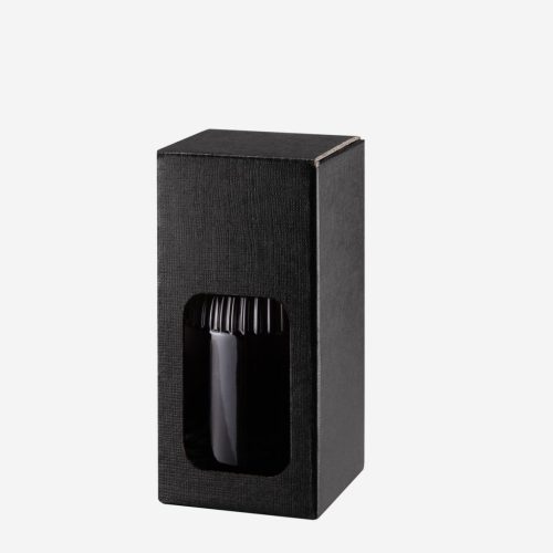 Díszdoboz Triest 500ml palackhoz fekete ablakos
