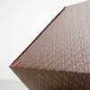 Geschenkkarton mit Prägung braun L004