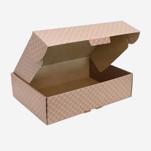 Gift box embossed brown 370*262*98 (GEK-L006-K25Z)