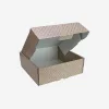 Geschenkbox mit Dankesaufschrift braun L001