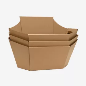 Geschenkbox Braun Geschenkkorb P20Z