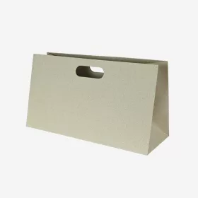 Geschenktüte aus Graspapier natur LUX039