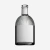 Díszüveg Triest 500 ml színtelen dugós