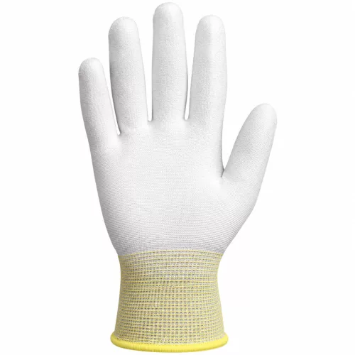 Mănuși fibră de carbon antistatic PU palmier A204/8