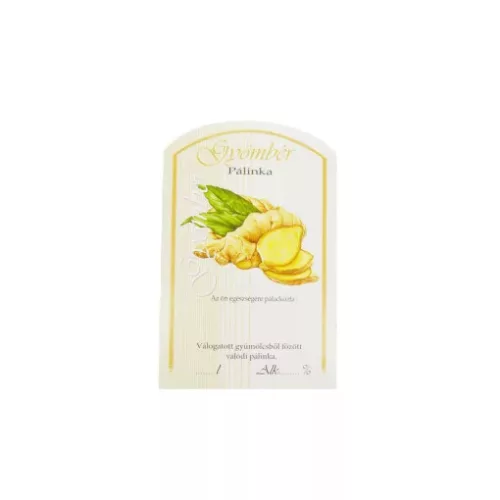 Etichetă Brandy Ginger 10 bucăți (curbat).
