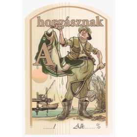 Etichetă brandy 10 buc (curbat) Pentru Angler