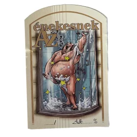 Etichetă brandy 10 bucăți (curbat) Pentru cântăreață