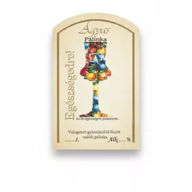 Eticheta brandy 10 buc (curbate) Paturi