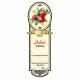 Etikett Brandy 10 Stück neu schmal Apfel-rot
