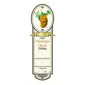 Etichetă țuică 10 bucăți nou îngust Grape Muscat
