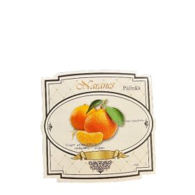 Eticheta brandy 10 buc. nou lat Portocaliu