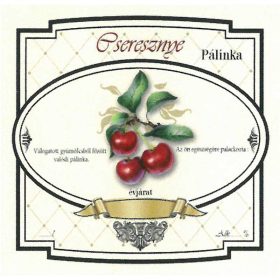 Eticheta rachiu 10 bucati nou lat Cirese