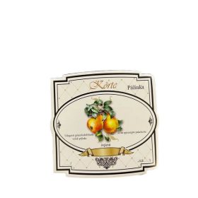 Eticheta rachiu 10 bucati nou lat Pere