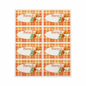 Etichete de piersici conservate 24 buc