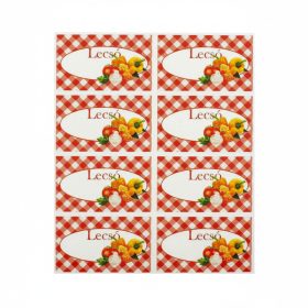 Etichetă conserve Lecsó 24 buc