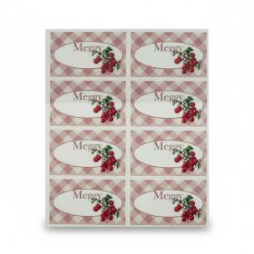 Eticheta cirese conserva 24 buc