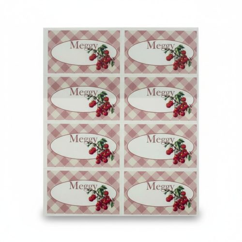 Eticheta cirese conserva 24 buc