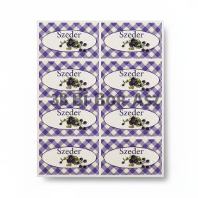 Etichetă gem de mure 24 buc