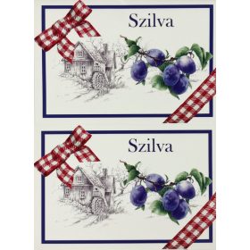 Etichetă gem de prune 8 buc