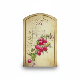 Eticheta sirop de zmeura 10 buc