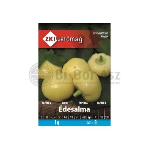 Vetőmag ZKI 3. kategória Paprika/Édesalma