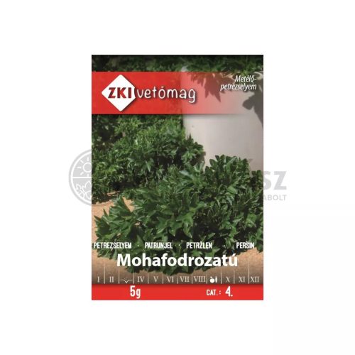 Vetőmag ZKI 4. kategória Petrezselyem/ Mohafodrozatú