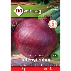 Vetőmag ZKI 4. kategória Hagyma/ Tétényi Rubin