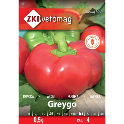 Vetőmag ZKI 4. kategória Paprika/ Greygo