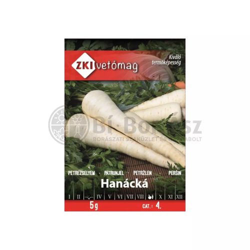 Vetőmag ZKI 4. kategória Petrezselyem/ Hanácká