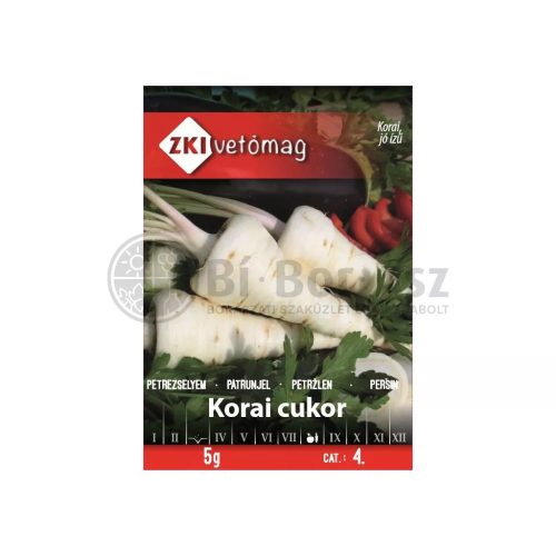 Vetőmag ZKI 4. kategória Petrezselyem/ Korai cukor