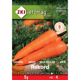 Vetőmag ZKI 4. kategória Sárgarépa/ Rekord