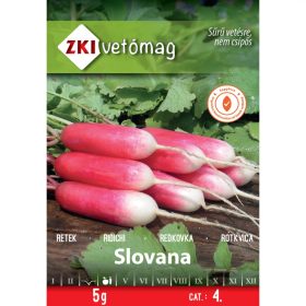 Sămânță ZKI categoria 4 Ridiche/ Slovana