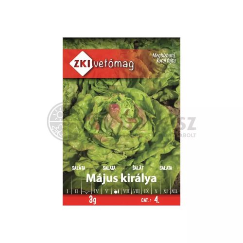 Vetőmag ZKI 4. kategória Saláta/ Május Királya