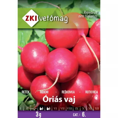 Seminte ZKI categoria 6. Ridiche/ Unt gigant