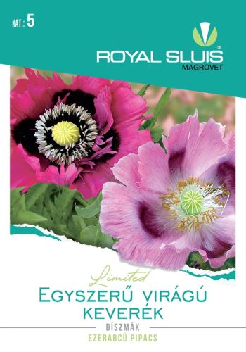 Vetőmag Royal Prémium 5. kategória Díszmák/ Egyszerű Virágú Keverék