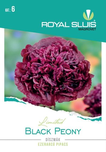 Vetőmag Royal Prémium 6. kategória Díszmák/ Black Peony