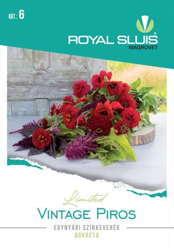Vetőmag Royal Prémium 6. kategória Egynyári színkeverék/ Vintage Piros