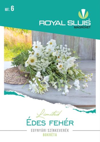 Vetőmag Royal Prémium 6. kategória Egynyári színkeverék/ Édes Fehér